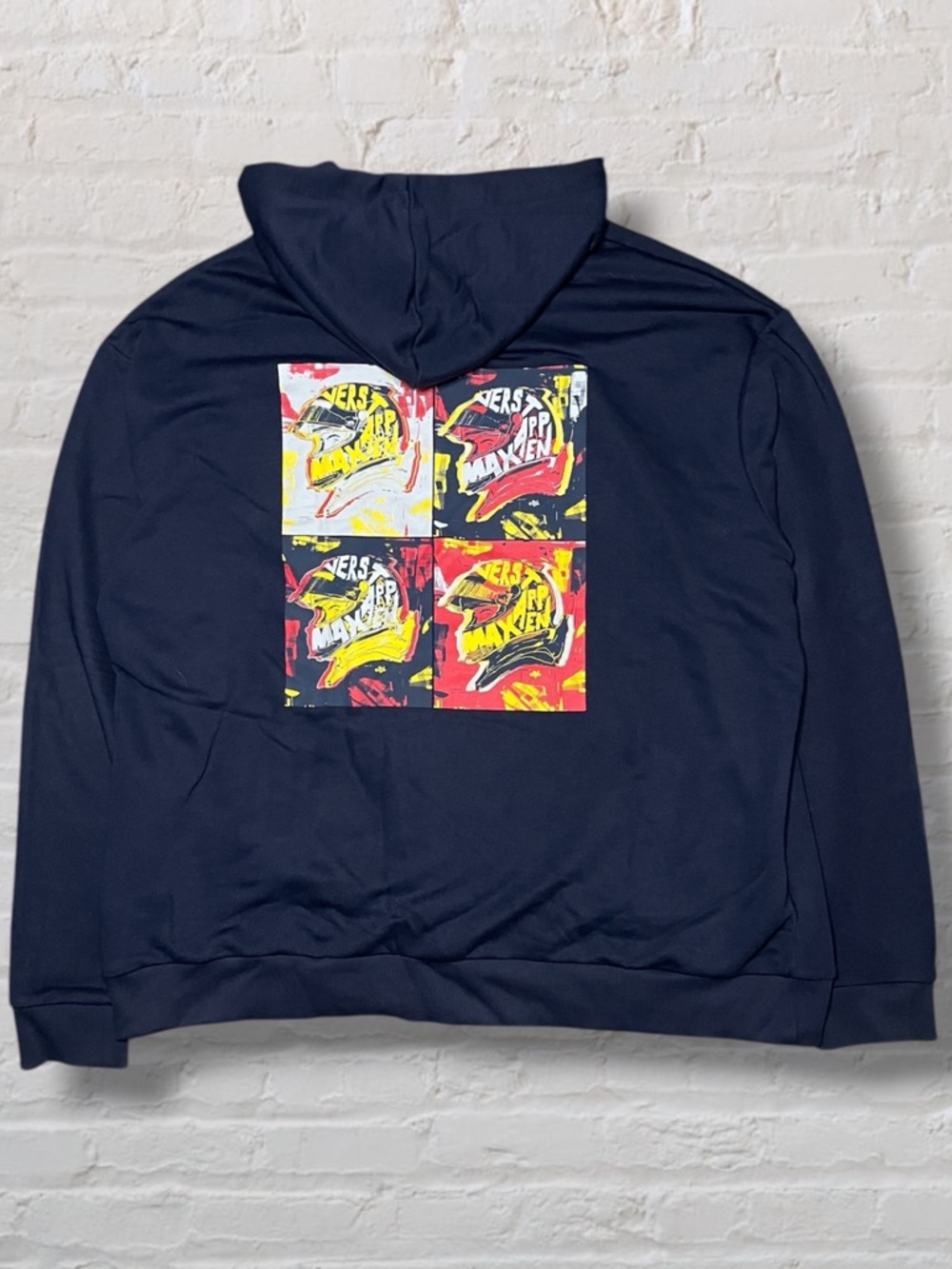 Red Bull Formula 1 Max Verstappen Hoodie F1 Mens Medium Relaxed Fit Racing Navy